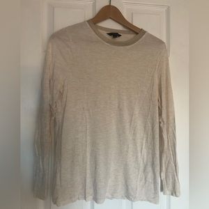 Women’s top w glittered fabric trim